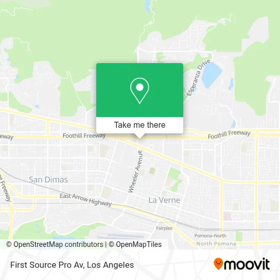 First Source Pro Av map