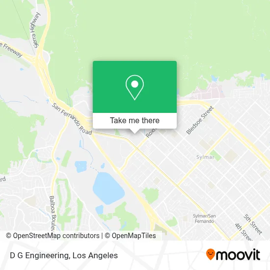 D G Engineering map