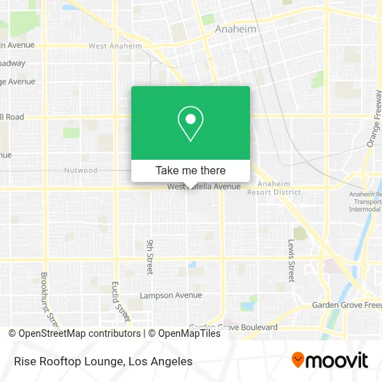 Rise Rooftop Lounge map