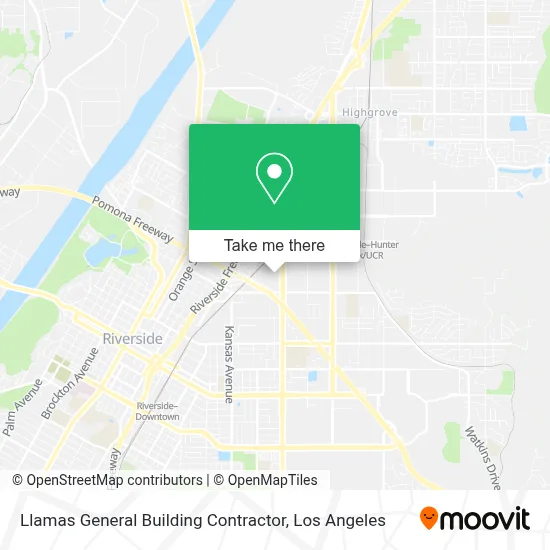 Llamas General Building Contractor map