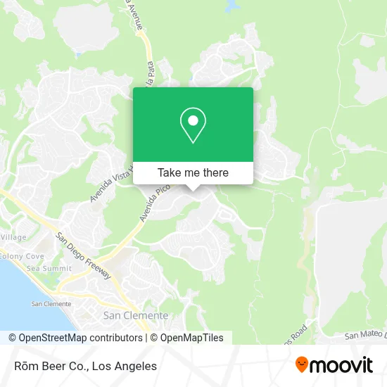 Rōm Beer Co. map