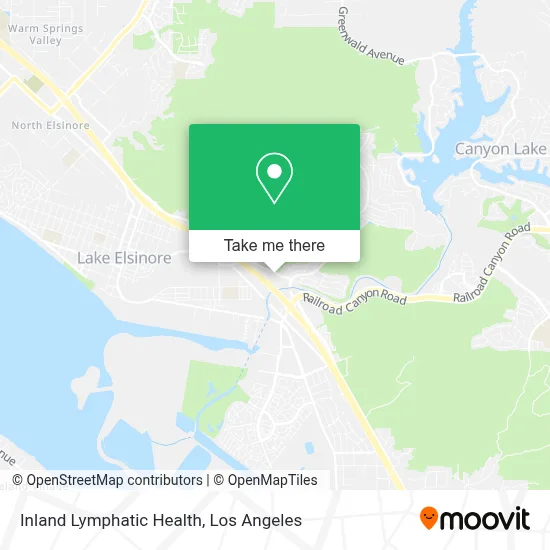 Inland Lymphatic Health map