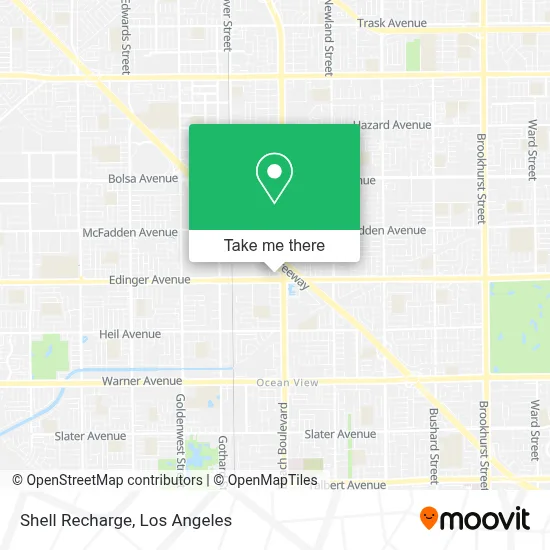 Shell Recharge map