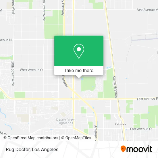 Rug Doctor map
