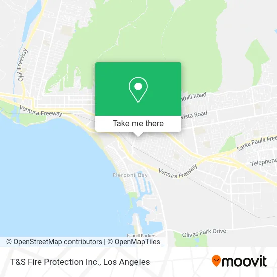 T&S Fire Protection Inc. map