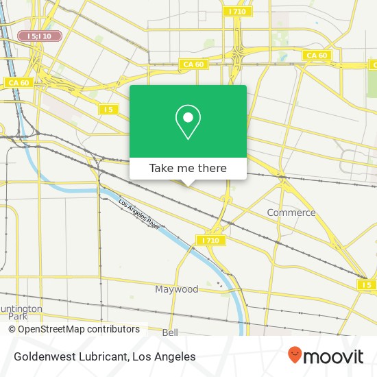 Goldenwest Lubricant map