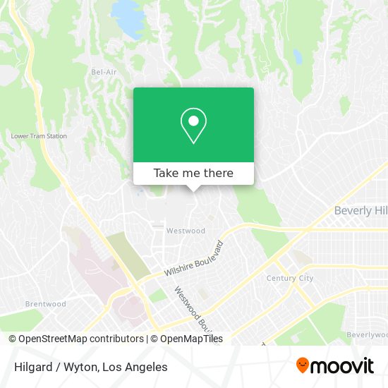 Hilgard / Wyton map