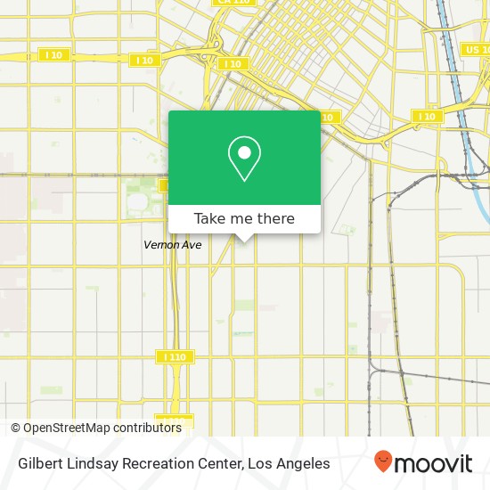 Mapa de Gilbert Lindsay Recreation Center
