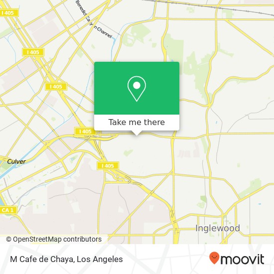 M Cafe de Chaya map
