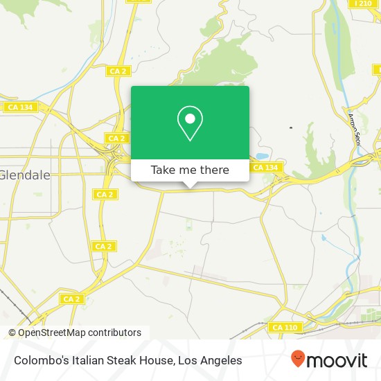 Colombo's Italian Steak House map