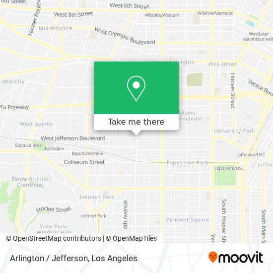 Arlington / Jefferson map