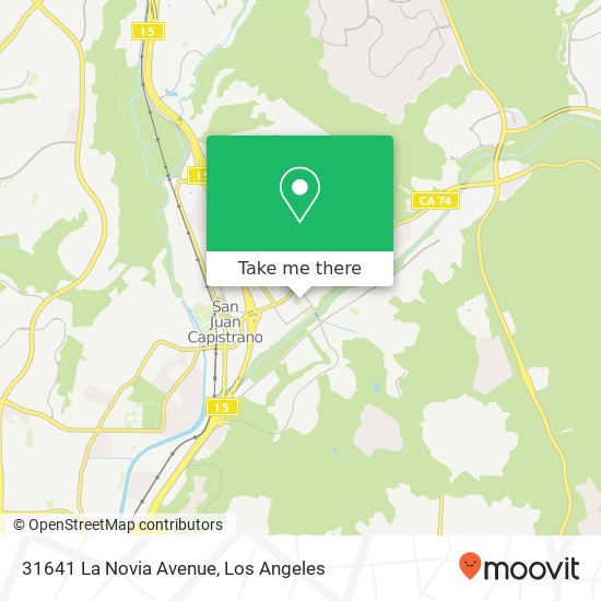 31641 La Novia Avenue map