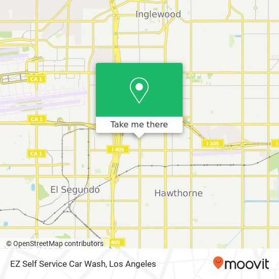 EZ Self Service Car Wash map