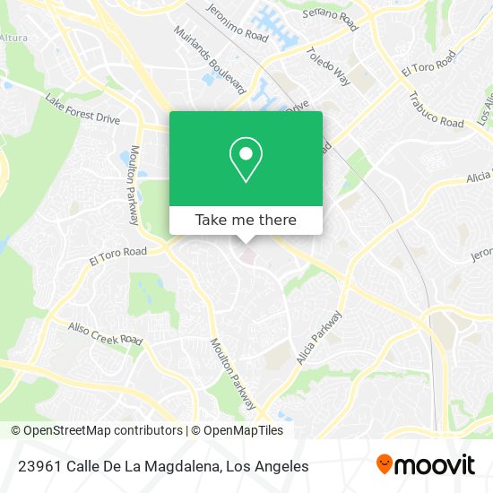 23961 Calle De La Magdalena map