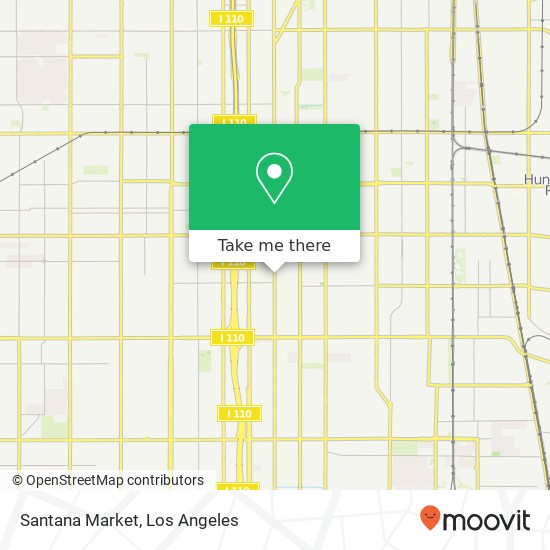 Santana Market map