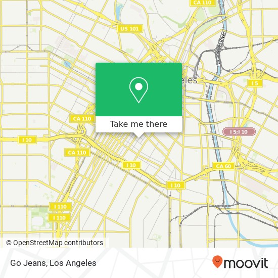 Go Jeans map