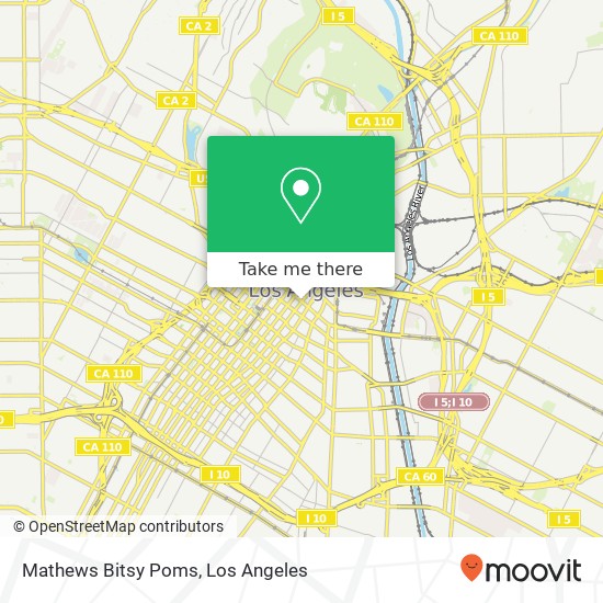 Mathews Bitsy Poms map