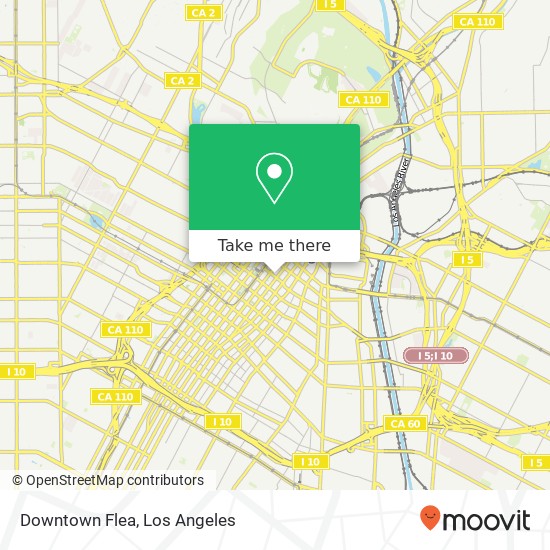Mapa de Downtown Flea