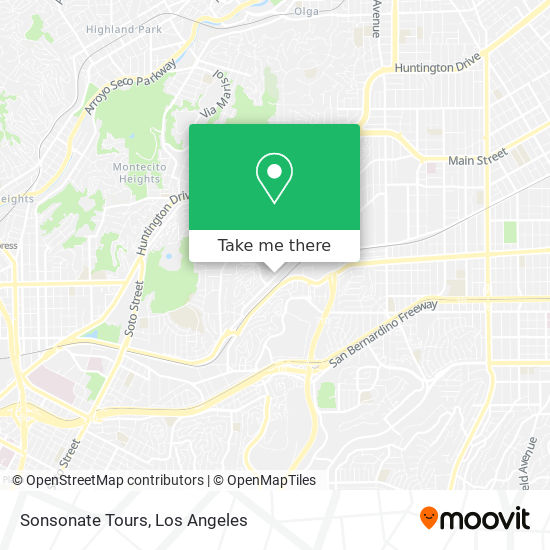 Sonsonate Tours map