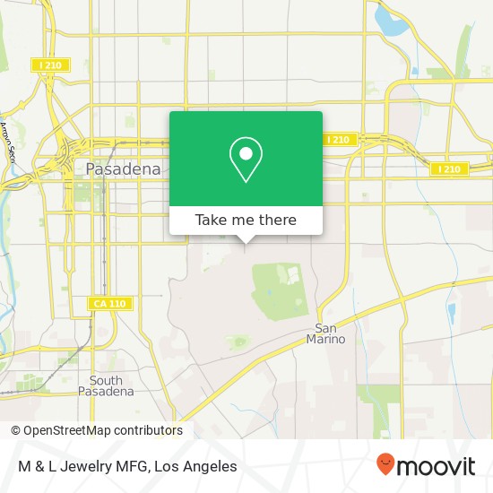 Mapa de M & L Jewelry MFG