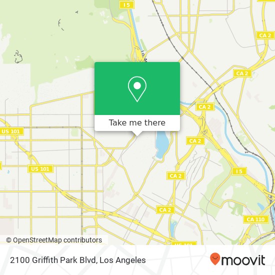 2100 Griffith Park Blvd map
