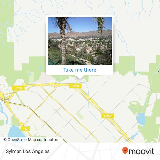 Sylmar map