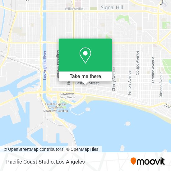 Mapa de Pacific Coast Studio
