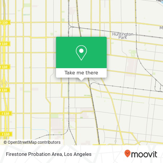 Firestone Probation Area map