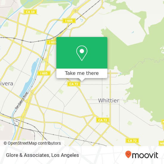 Glore & Associates map
