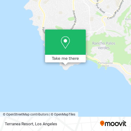 Terranea Resort map