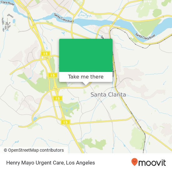 Henry Mayo Urgent Care map