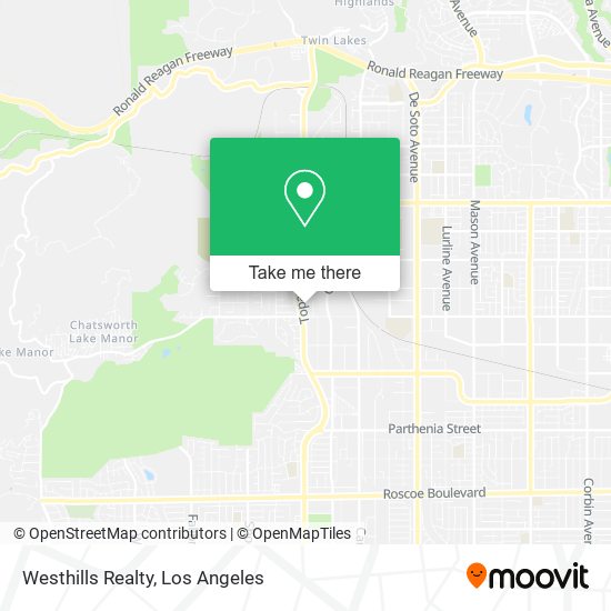 Westhills Realty map