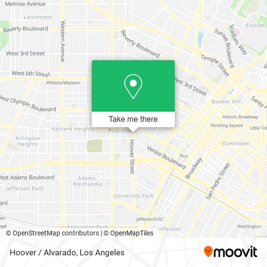 Hoover / Alvarado map