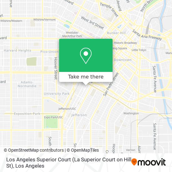 Los Angeles Superior Court (La Superior Court on Hill St) map