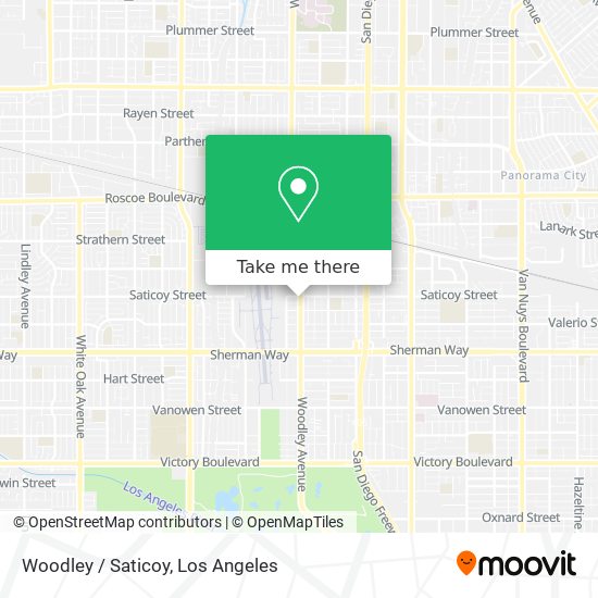 Mapa de Woodley / Saticoy