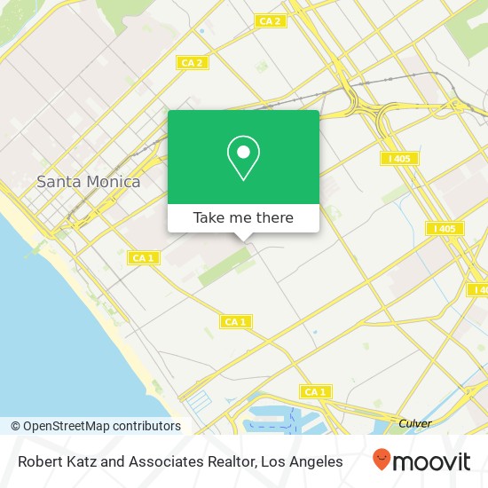 Robert Katz and Associates Realtor map