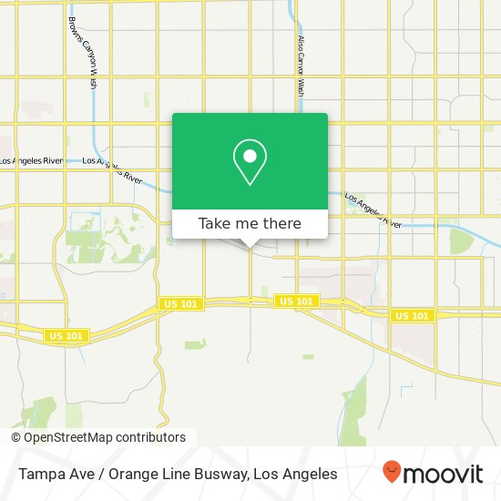 Tampa Ave / Orange Line Busway map