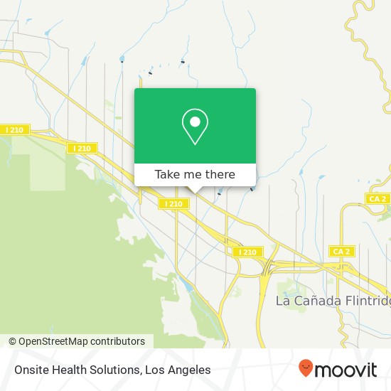 Mapa de Onsite Health Solutions