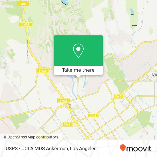 Mapa de USPS - UCLA MDS Ackerman