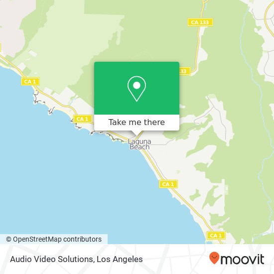 Audio Video Solutions map