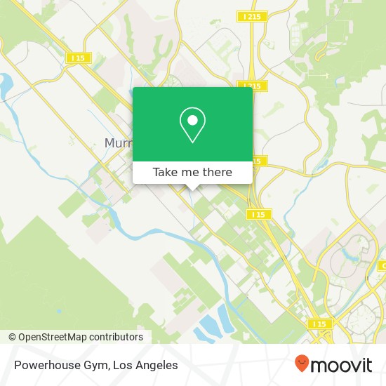 Powerhouse Gym map