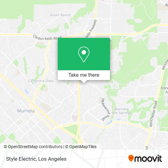 Mapa de Style Electric
