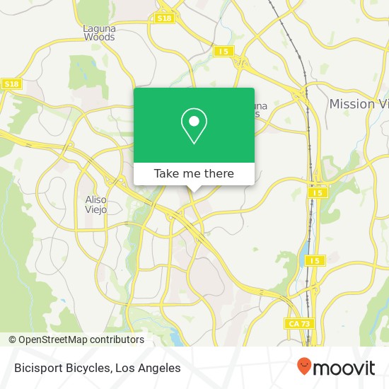 Mapa de Bicisport Bicycles