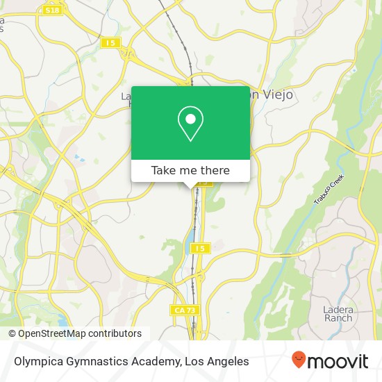 Olympica Gymnastics Academy map