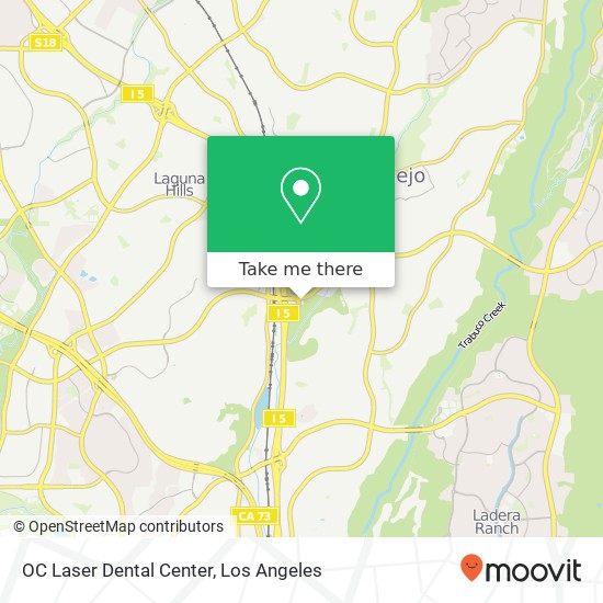 Mapa de OC Laser Dental Center