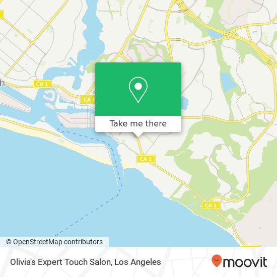 Mapa de Olivia's Expert Touch Salon