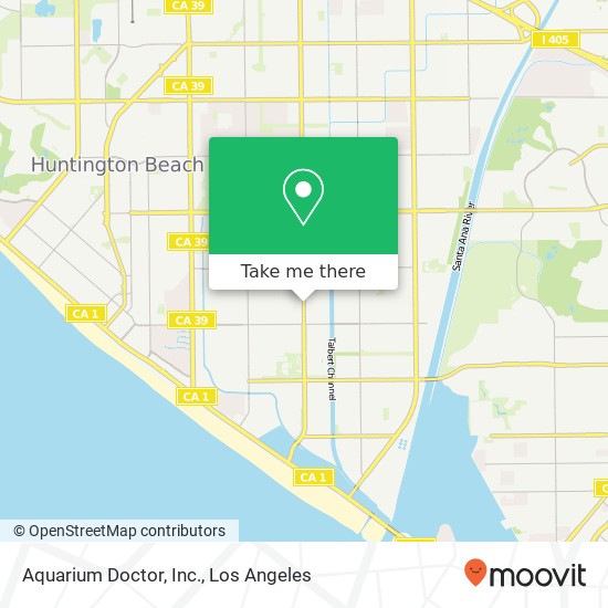 Mapa de Aquarium Doctor, Inc.