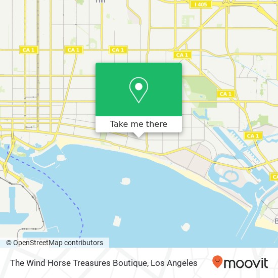 The Wind Horse Treasures Boutique map