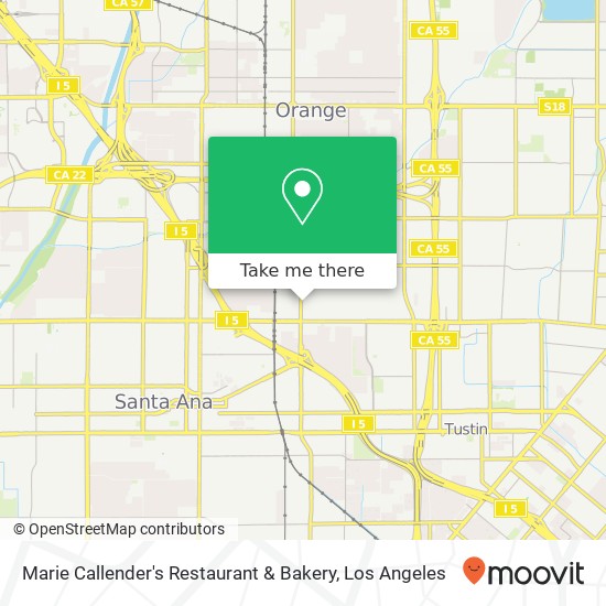 Marie Callender's Restaurant & Bakery map