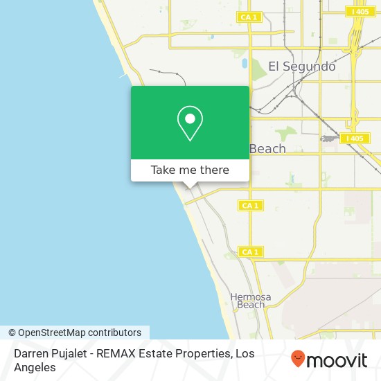 Darren Pujalet - REMAX Estate Properties map